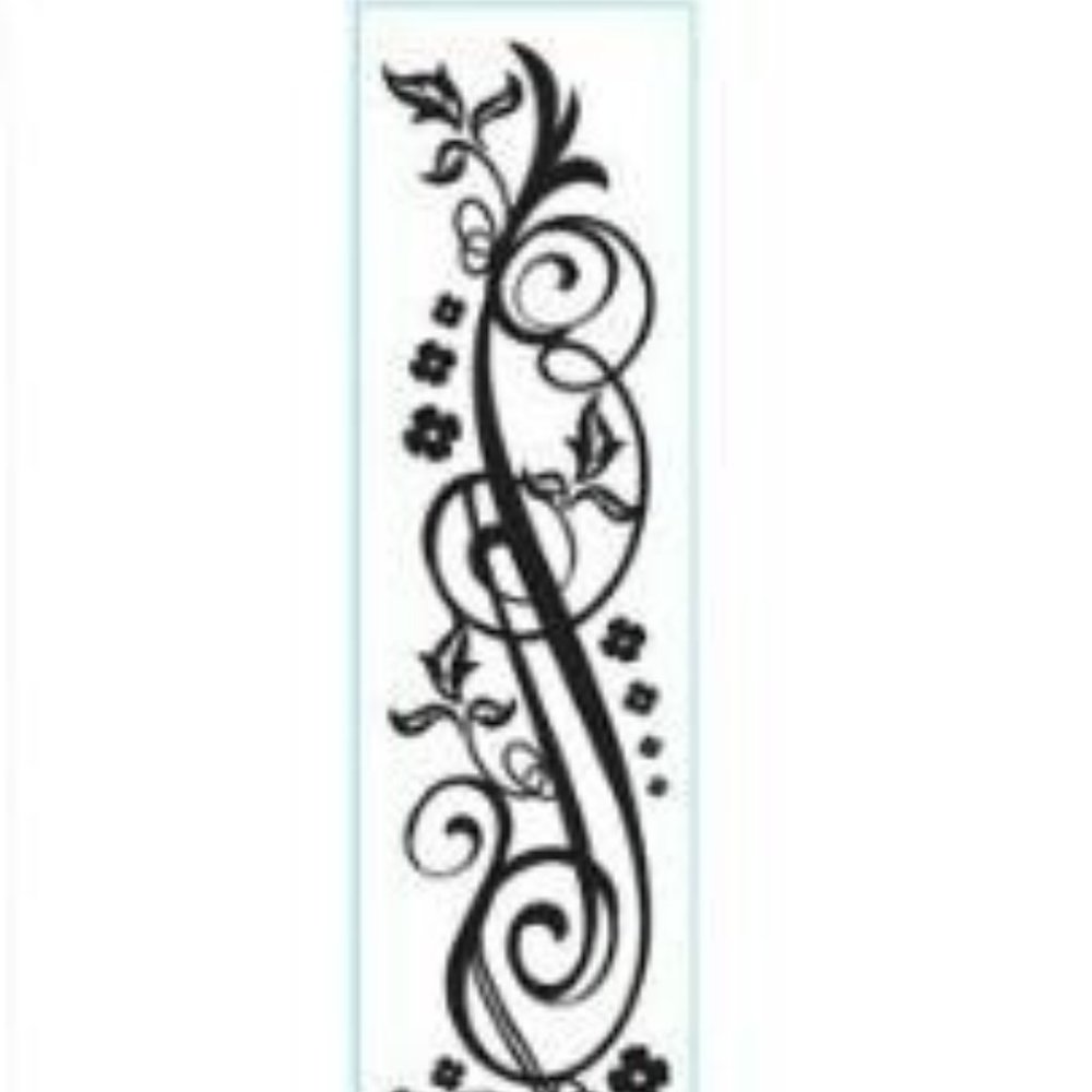 Darice 12 inches embossing border - FLOURISH